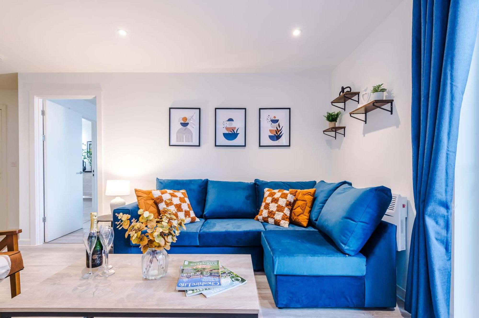 New! Pristine 2-bed Flat On By 53 Degrees Property, Amazing Location, Sleeps 6! Apartment Liverpool